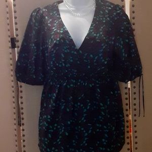 Ann Taylor Loft size small pullover top silky machine wash